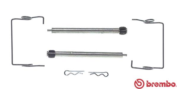 Accessory Kit, disc brake pad - A 02 301 BREMBO
