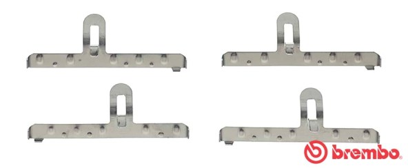 Комплектующие, колодки дискового тормоза - A 02 303 BREMBO