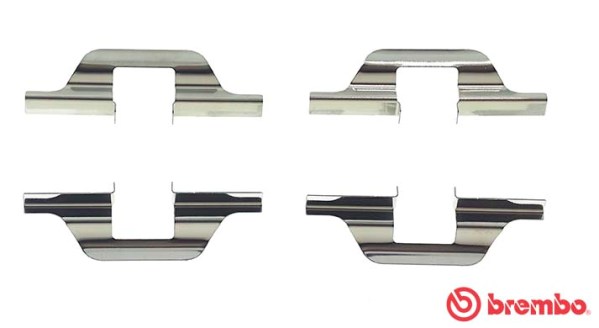 Accessory Kit, disc brake pad - A 02 304 BREMBO