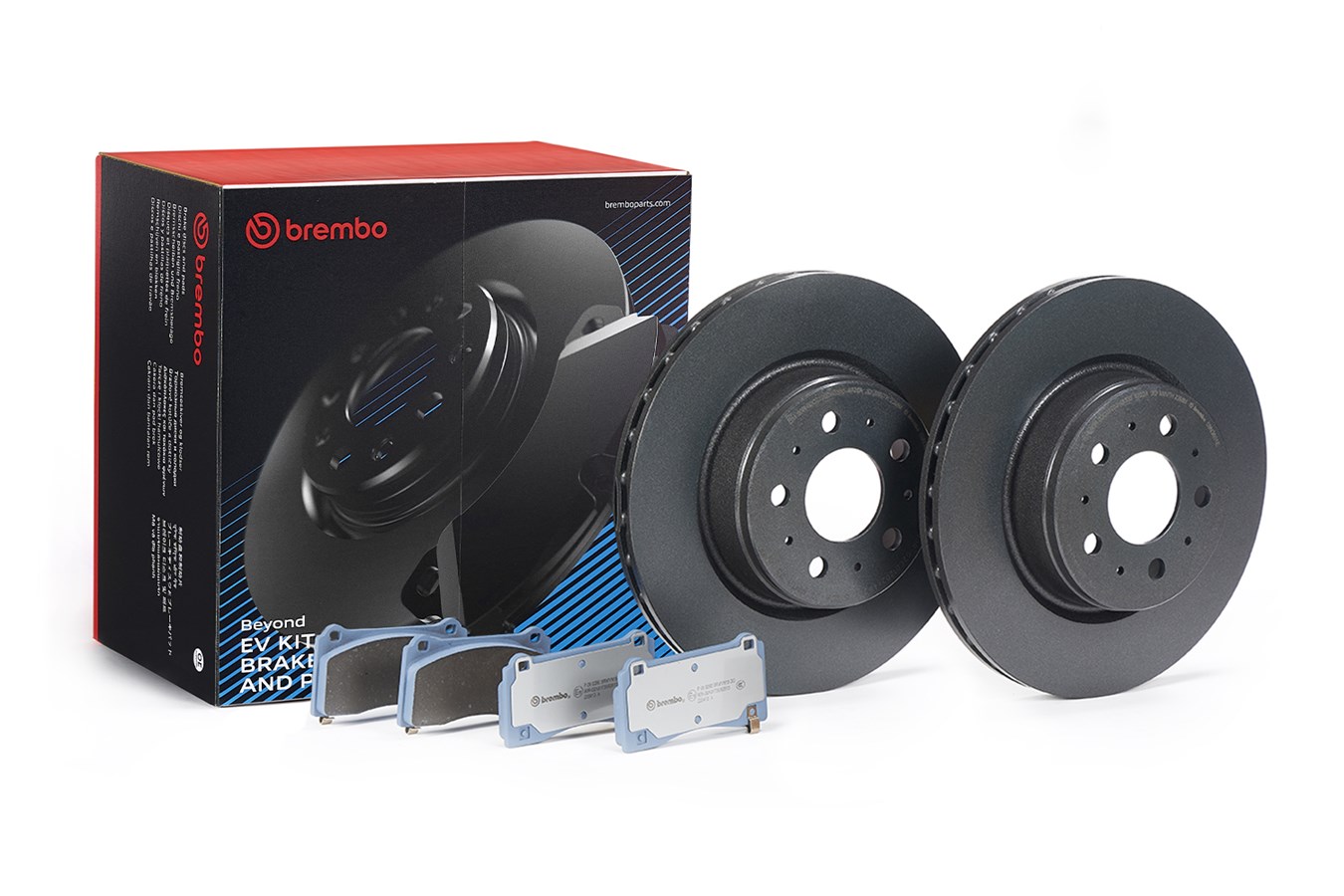 Комплект тормозов, дисковый тормозной механизм - KT 08 001 BREMBO