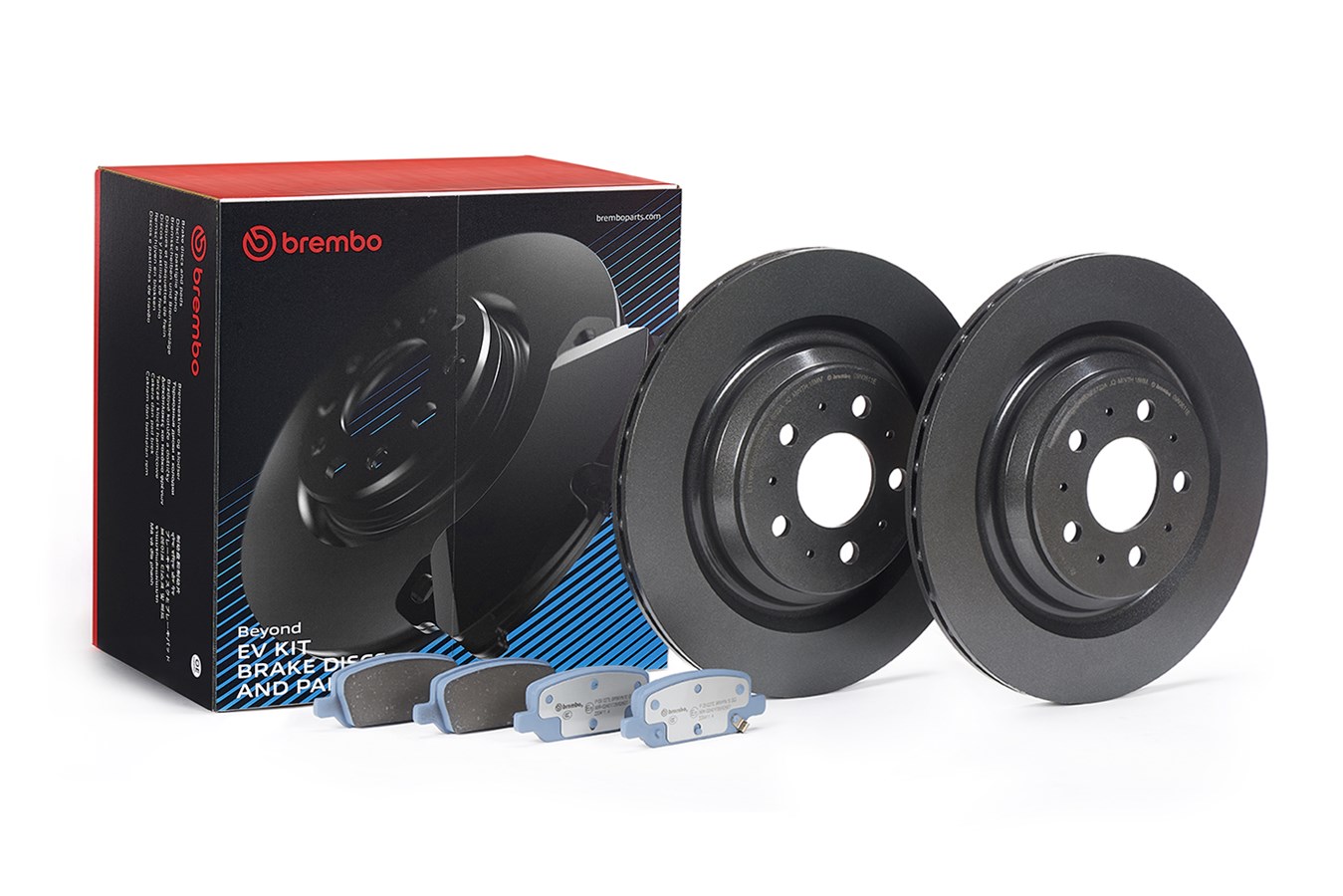 Комплект тормозов, дисковый тормозной механизм - KT 08 002 BREMBO