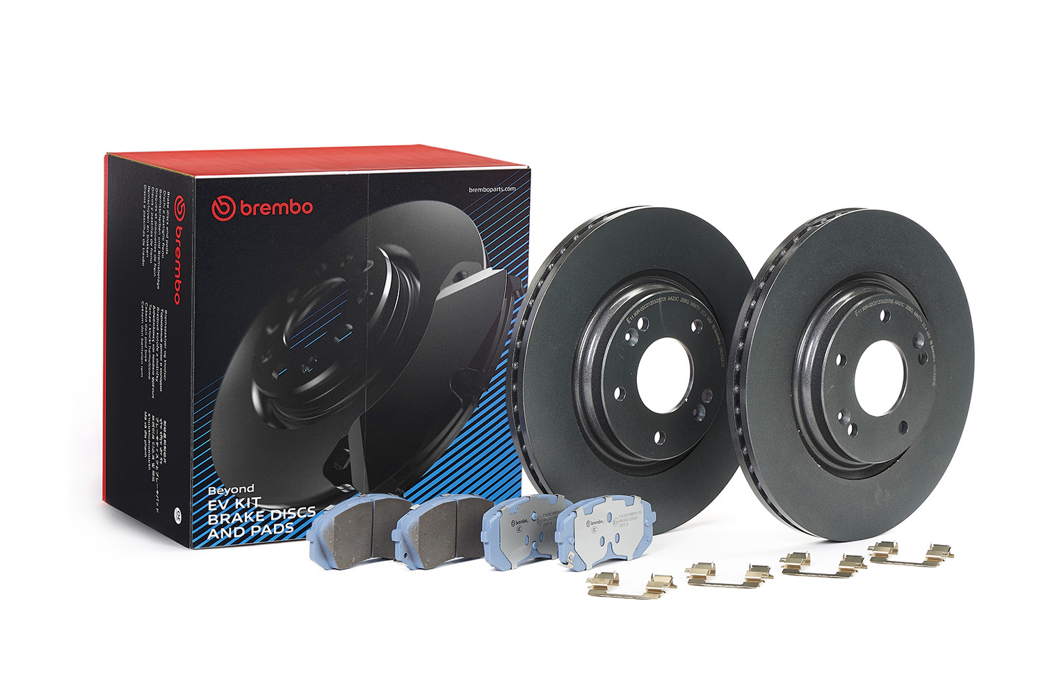 Комплект тормозов, дисковый тормозной механизм - KT 08 014 BREMBO