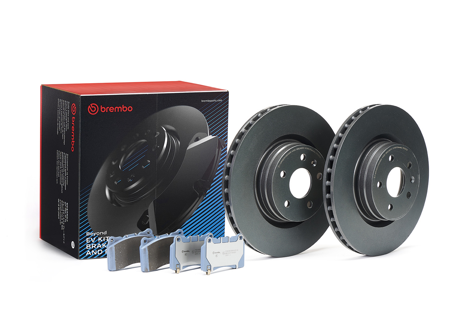 Комплект тормозов, дисковый тормозной механизм - KT 08 021 BREMBO