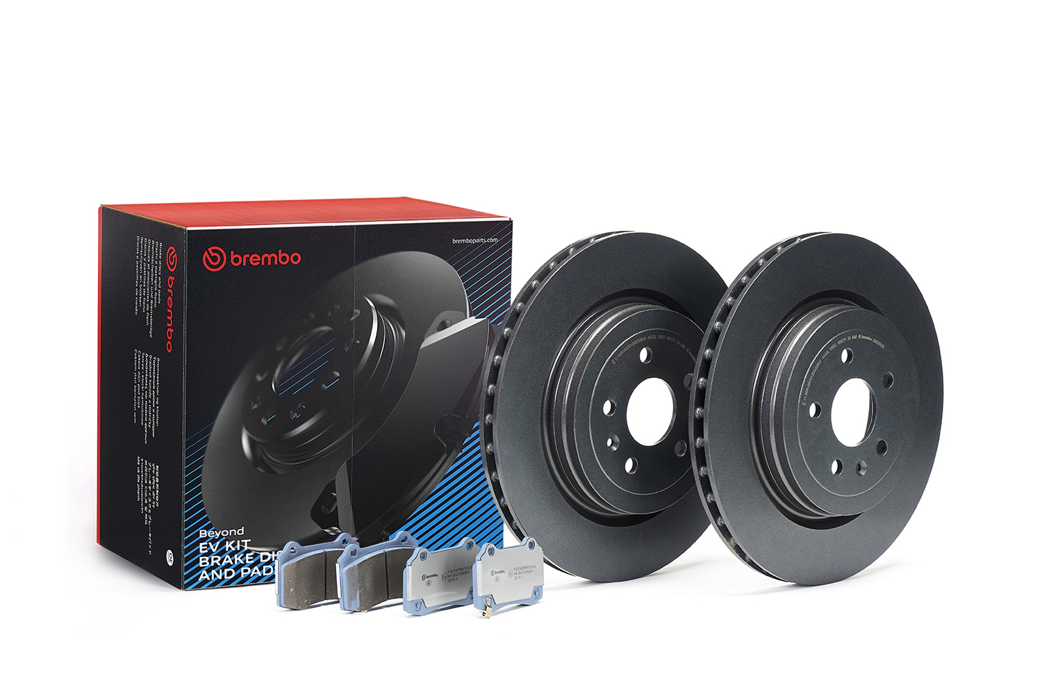 Комплект тормозов, дисковый тормозной механизм - KT 08 023 BREMBO