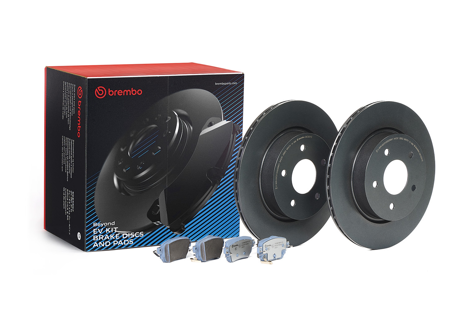 Комплект тормозов, дисковый тормозной механизм - KT 08 030 BREMBO