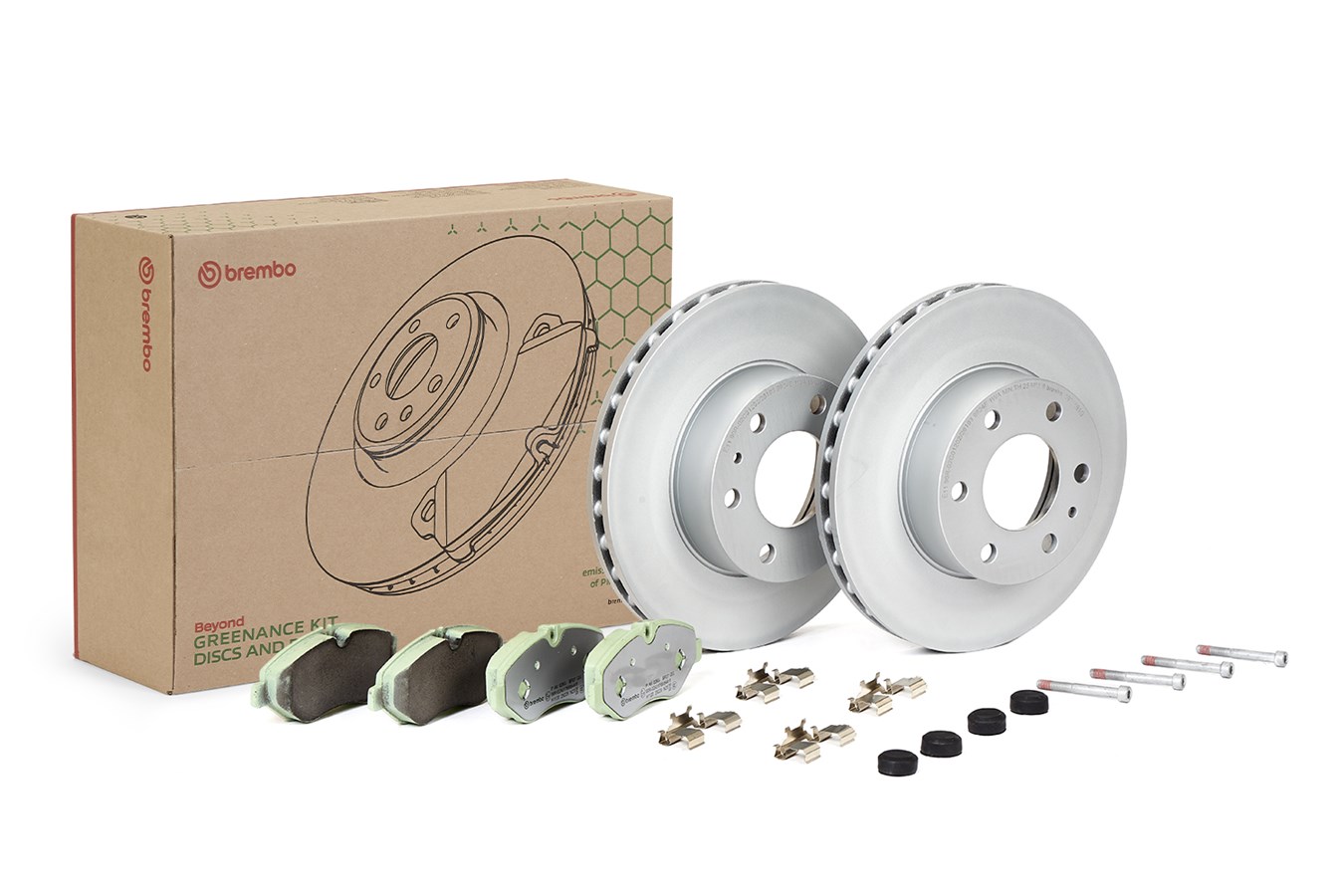 Kit freno, Freno a disco - KT 10 021 BREMBO