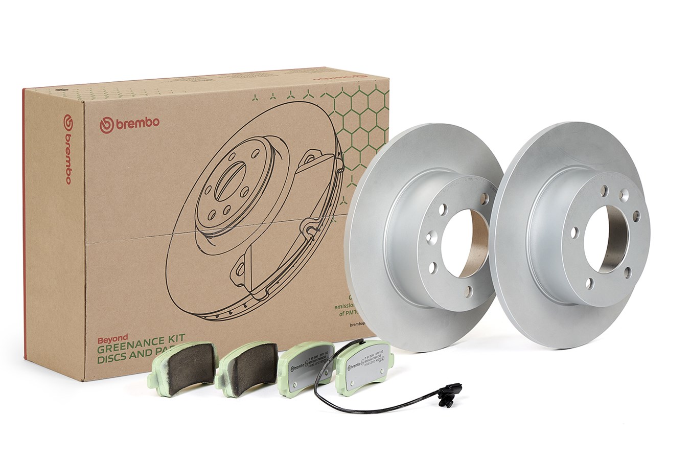 Kit freno, Freno a disco - KT 10 036 BREMBO