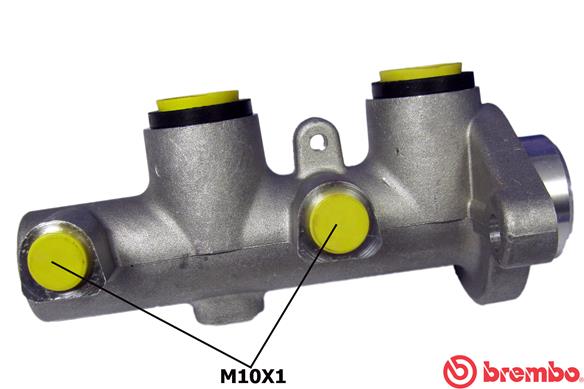 pagrindinis cilindras, stabdžiai - M 15 002 BREMBO