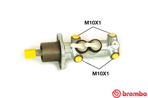 Cilindro maestro del freno - M 23 007 BREMBO