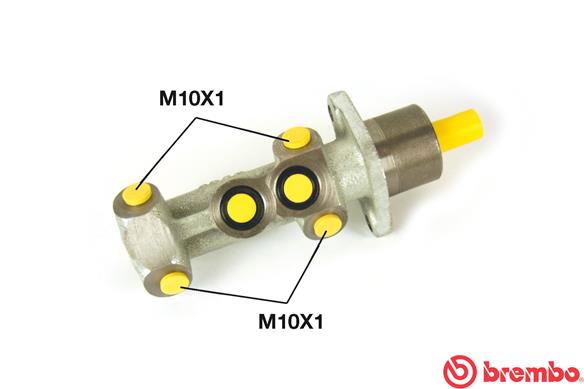 Cilindro maestro del freno - M 23 041 BREMBO