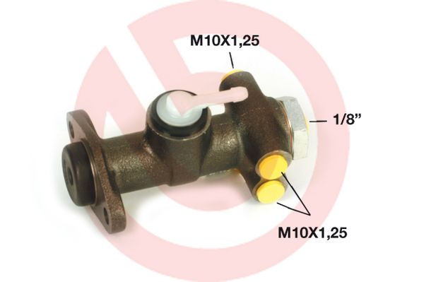 pagrindinis cilindras, stabdžiai - M 23 077 BREMBO