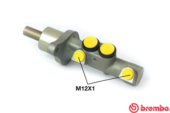 Cilindro maestro del freno - M 85 014 BREMBO