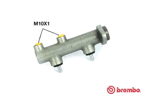 Cilindro maestro del freno - M 85 041 BREMBO