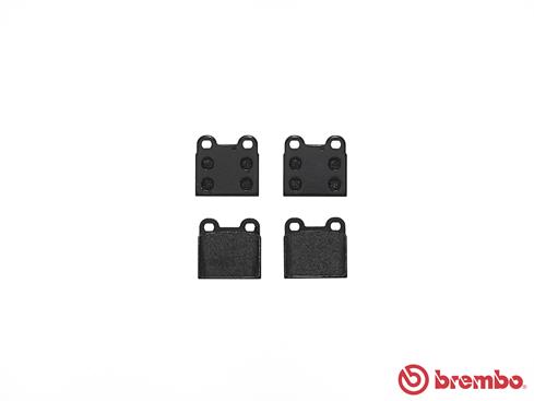 Brake Pad Set, disc brake - P 06 001 BREMBO