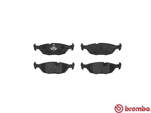 Комплект тормозных колодок, дисковый тормоз - P 06 009 BREMBO