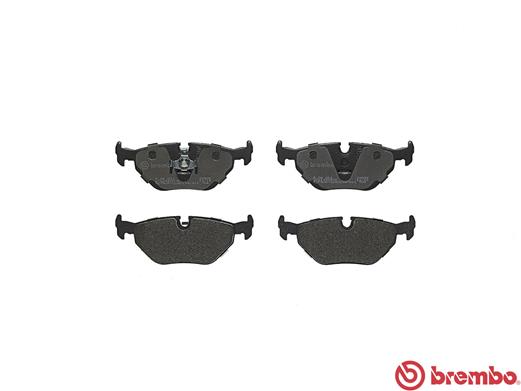 Brake Pad Set, disc brake - P 06 011 BREMBO