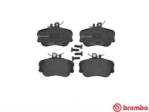 Brake Pad Set, disc brake - P 06 017 BREMBO