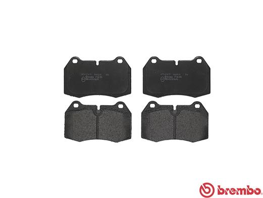 Kit pastiglie freno, Freno a disco - P 06 018 BREMBO