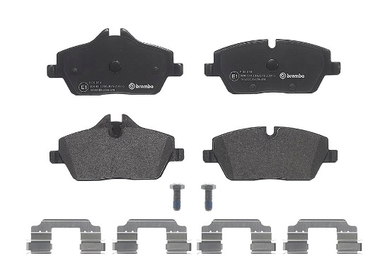Комплект тормозных колодок, дисковый тормоз - P 06 034 BREMBO