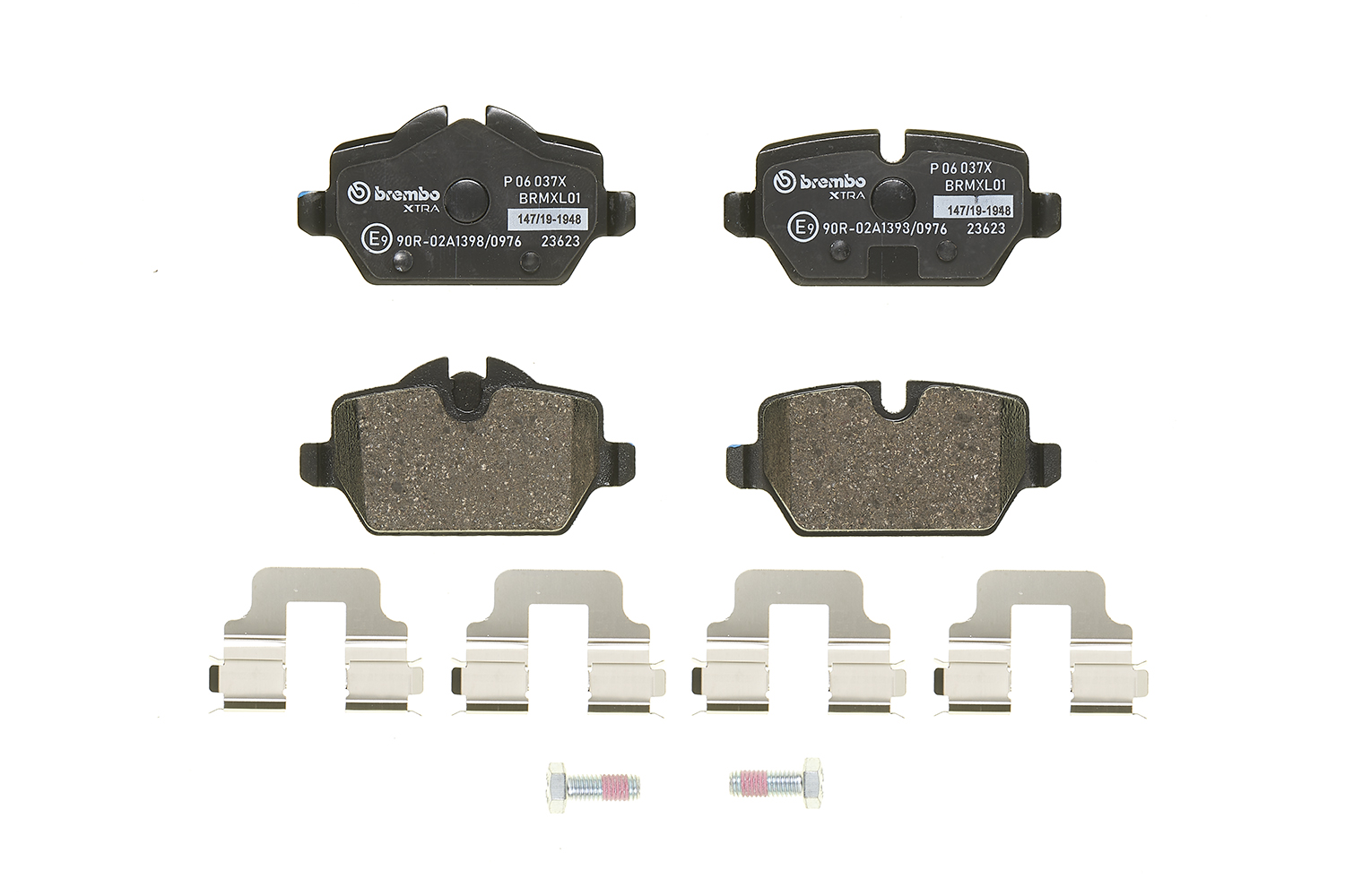 Brake Pad Set, disc brake - P 06 037X BREMBO