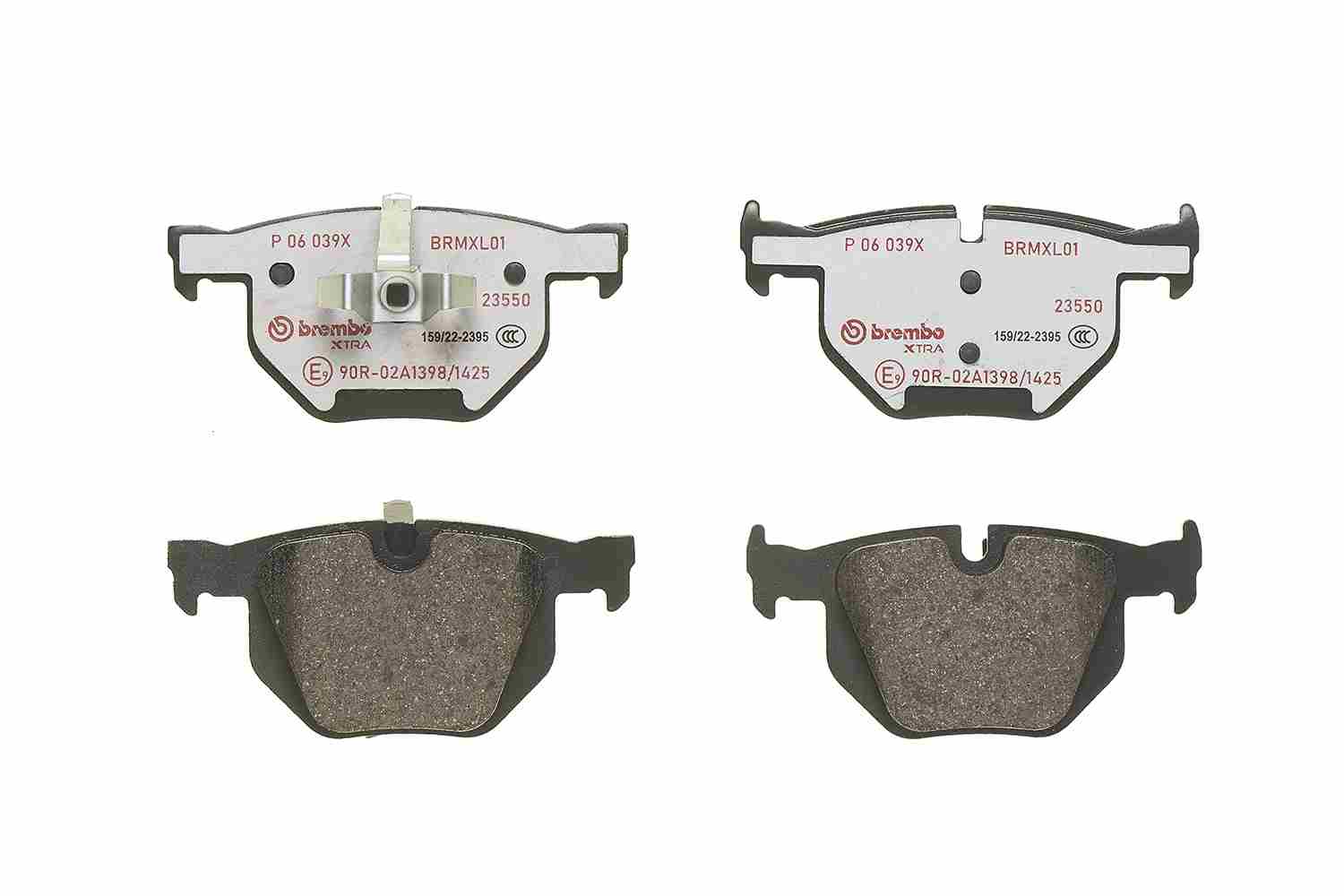 Brake Pad Set, disc brake - P 06 039X BREMBO