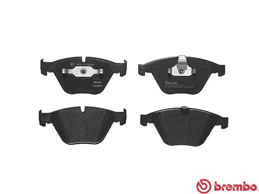 Brake Pad Set, disc brake - P 06 046 BREMBO