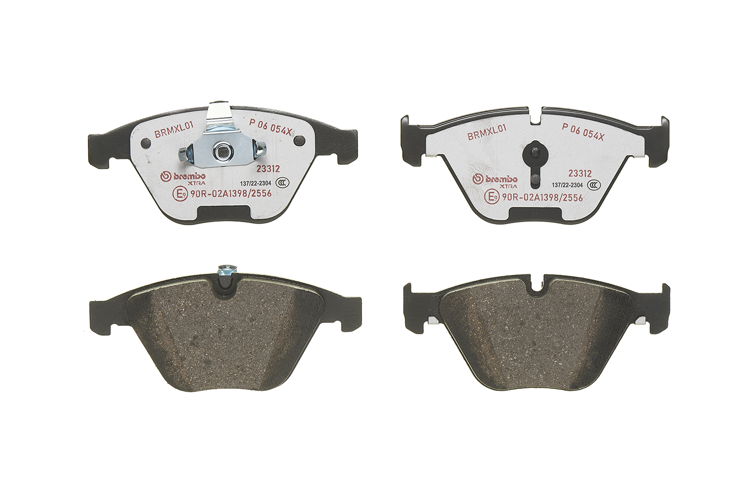 Brake Pad Set, disc brake - P 06 054X BREMBO