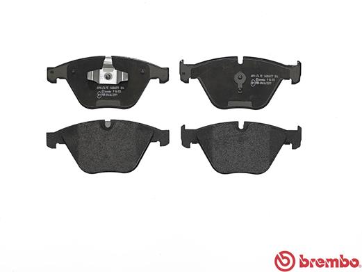 Brake Pad Set, disc brake - P 06 055 BREMBO