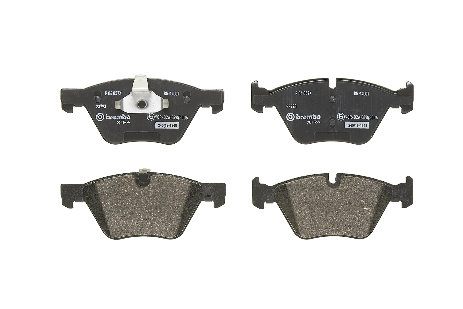 Brake Pad Set, disc brake - P 06 057X BREMBO