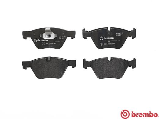 Brake Pad Set, disc brake - P 06 057 BREMBO