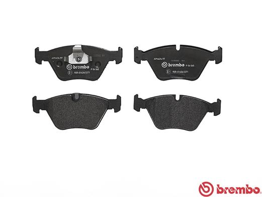 Brake Pad Set, disc brake - P 06 065 BREMBO