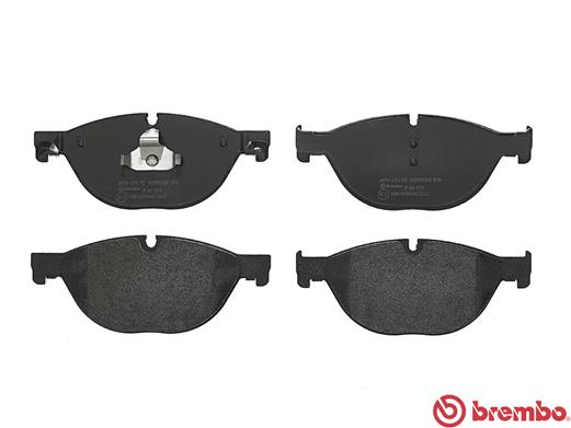 Brake Pad Set, disc brake - P 06 076 BREMBO