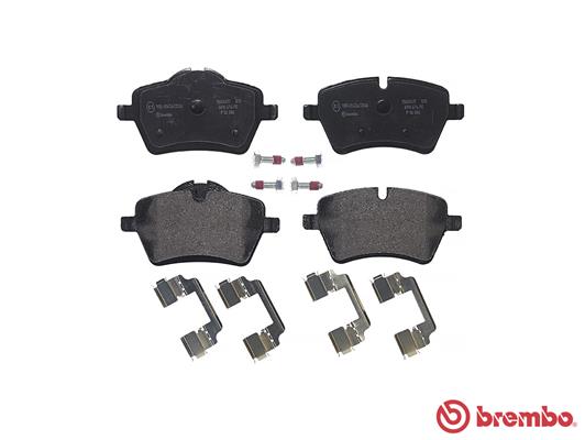 Brake Pad Set, disc brake - P 06 086 BREMBO