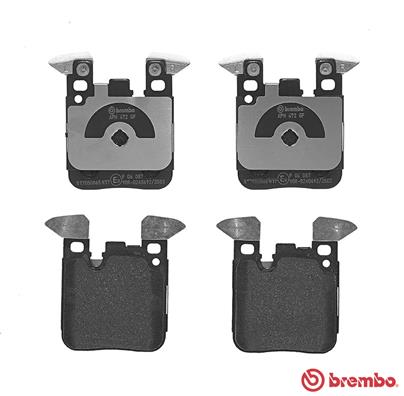 Brake Pad Set, disc brake - P 06 087 BREMBO