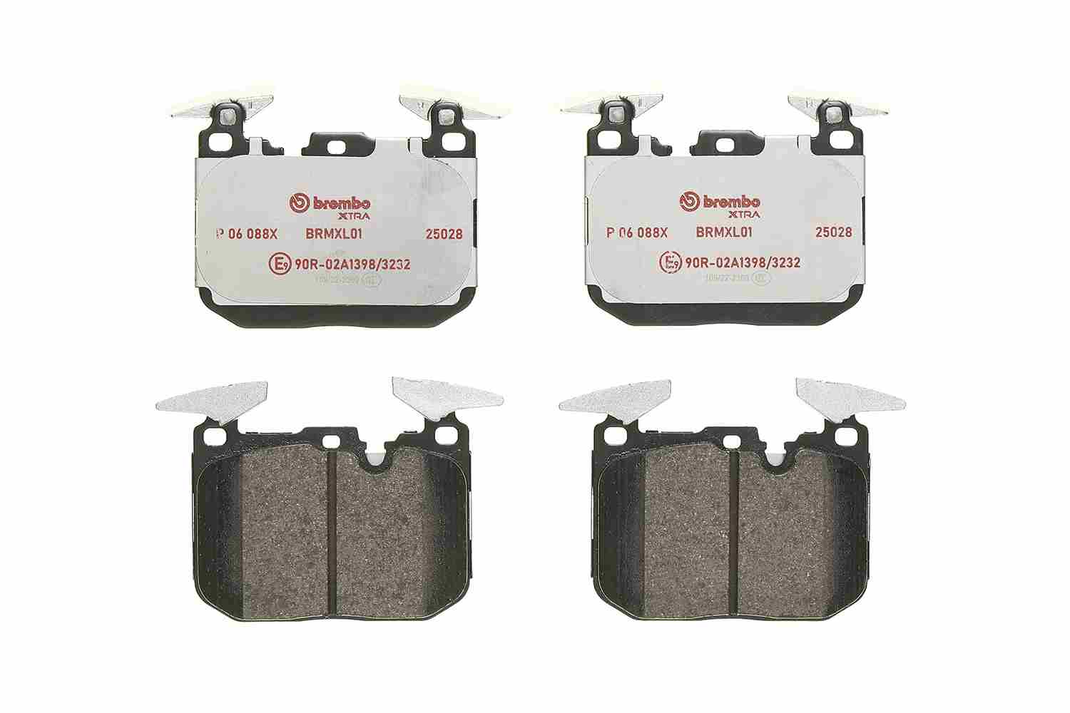 Brake Pad Set, disc brake - P 06 088X BREMBO