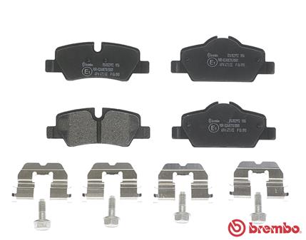 Kit pastiglie freno, Freno a disco - P 06 090 BREMBO