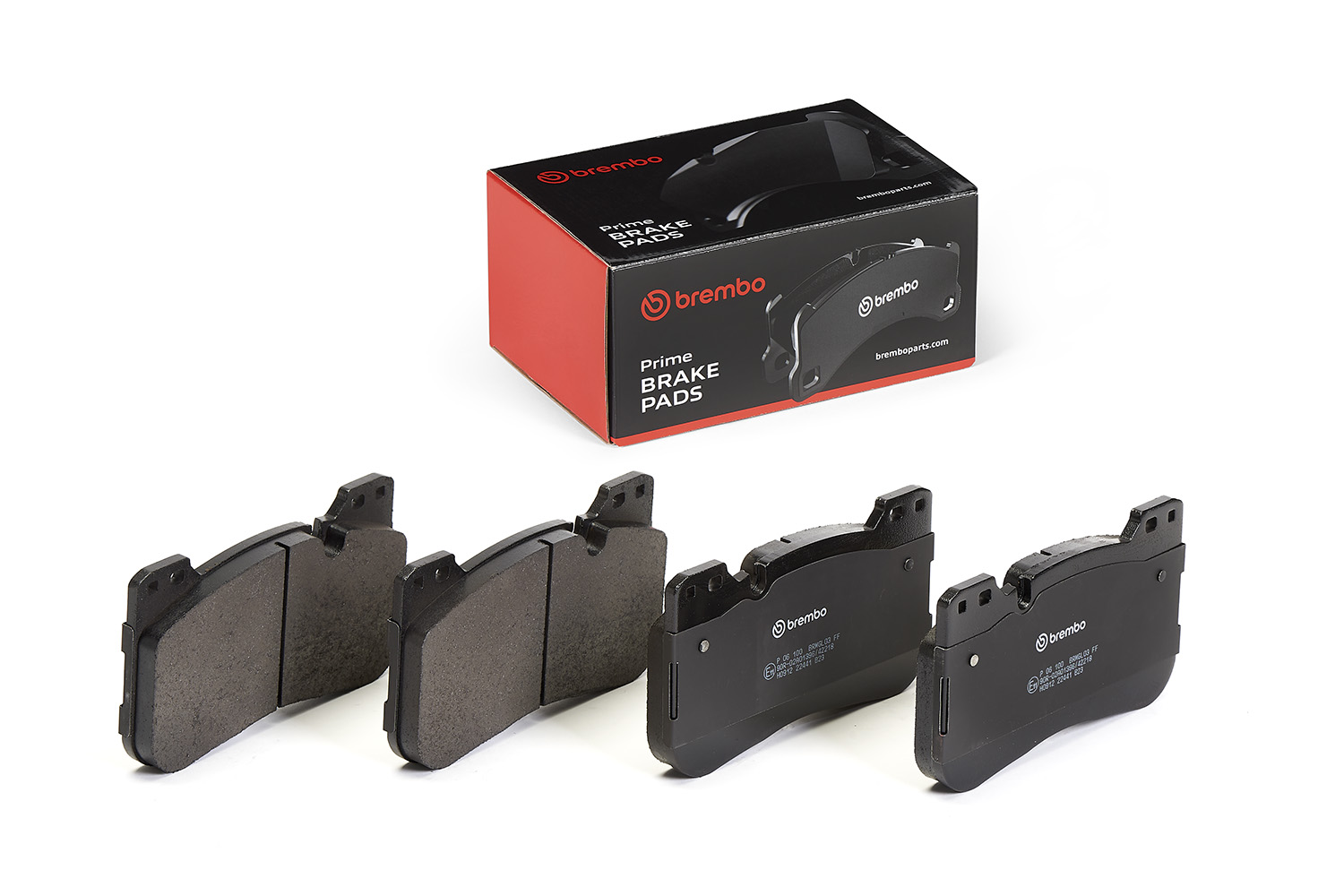 Kit pastiglie freno, Freno a disco - P 06 100 BREMBO