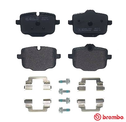Brake Pad Set, disc brake - P 06 101 BREMBO