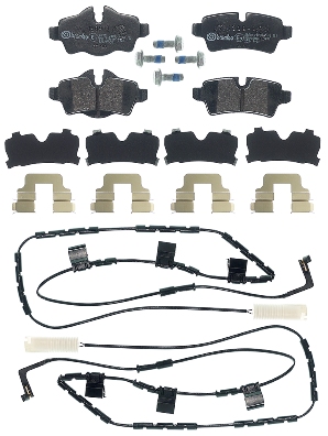 Brake Pad Set, disc brake - P 06 103 BREMBO