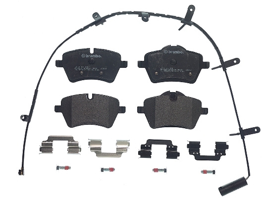 Brake Pad Set, disc brake - P 06 104 BREMBO