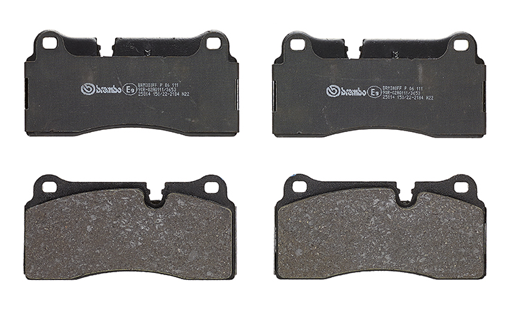 Brake Pad Set, disc brake - P 06 111 BREMBO
