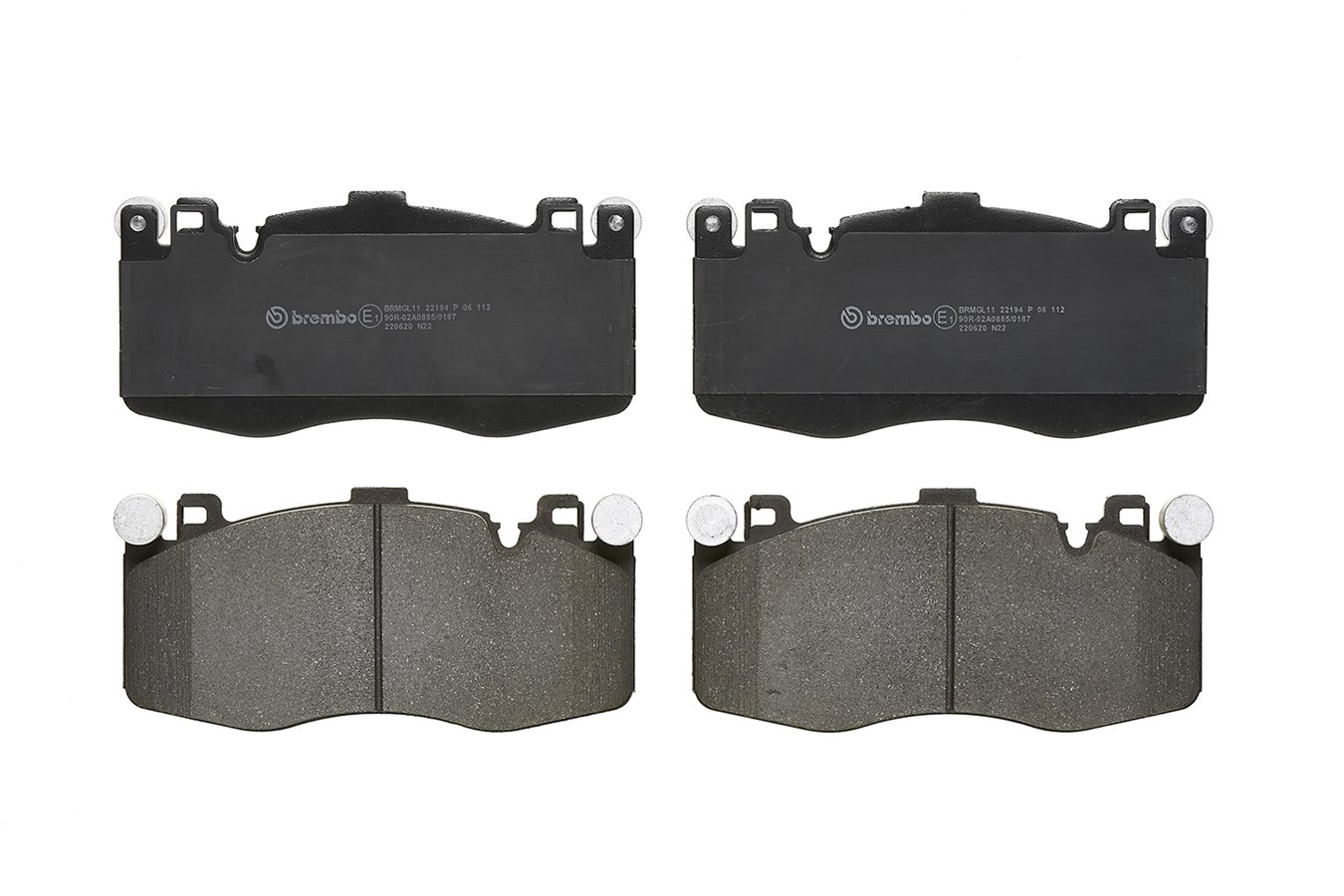 Brake Pad Set, disc brake - P 06 112 BREMBO