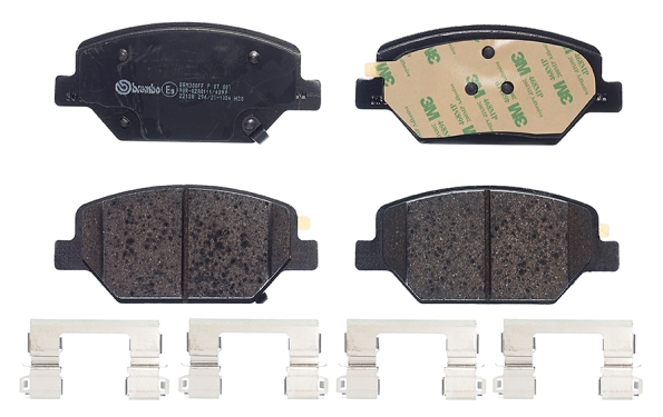 Brake Pad Set, disc brake - P 07 007 BREMBO