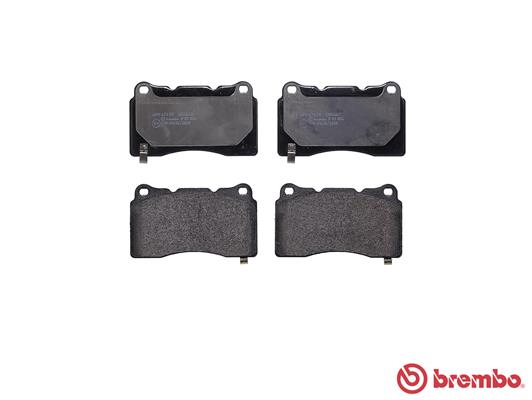 Brake Pad Set, disc brake - P 09 004 BREMBO