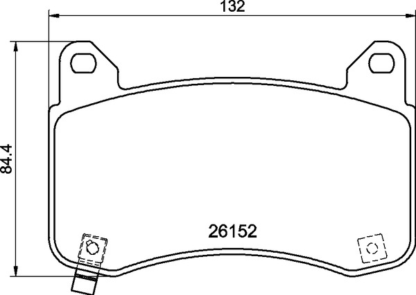Kit pastiglie freno, Freno a disco - P 09 029 BREMBO
