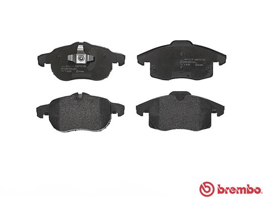 Brake Pad Set, disc brake - P 10 011 BREMBO