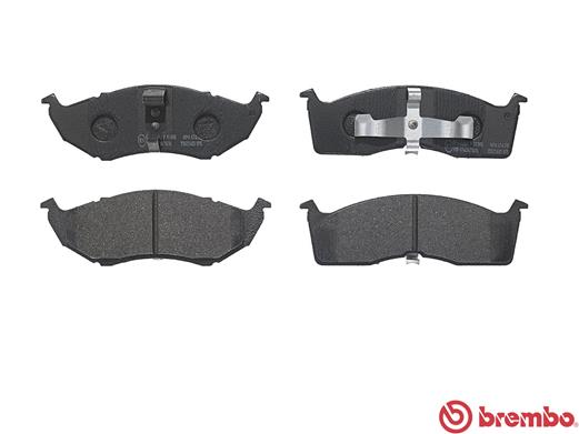 Brake Pad Set, disc brake - P 11 008 BREMBO