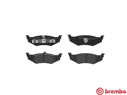 Kit pastiglie freno, Freno a disco - P 11 010 BREMBO