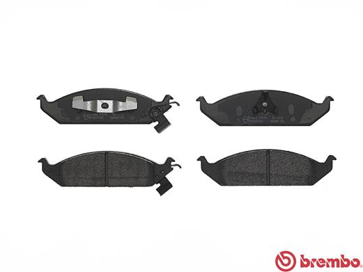 Brake Pad Set, disc brake - P 11 011 BREMBO
