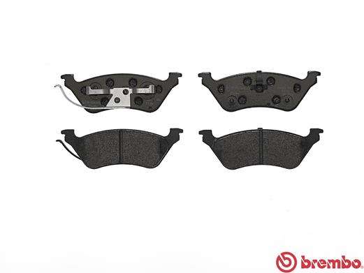 Brake Pad Set, disc brake - P 11 014 BREMBO